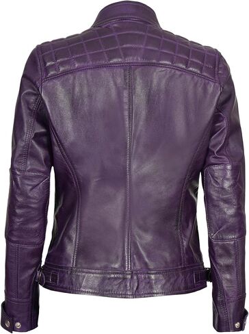 Discover Modern Elegance with Our Asymmetrical Leather Jacket for Women in Kuwait
