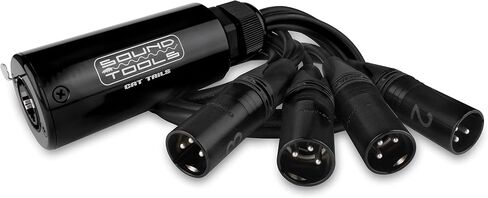 CAT Tails MX - ذكر XLR Breakout 4 خطوط من الصوت التناظري XLR، AES3، DMX أو COM in Saudi Arabia