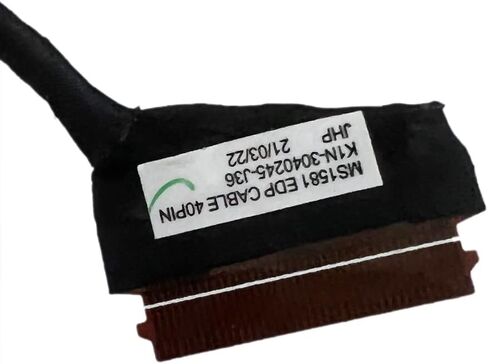 جينتاي LCD كابل شاشة الفيديو خط عرض الكابلات المرنة ل MSI GL66 GF66 MS1581 MS1582 MS1583 MS1584 KIN-3040245-J36 40PIN/السيف 15 A12UC-295US in Kuwait