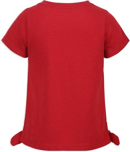 Disney Minnie Mouse and Mickey Mouse Girls’ Birthday Party T-Shirt for Toddler and Little Kids – Blue or Pink or Red in Kuwait