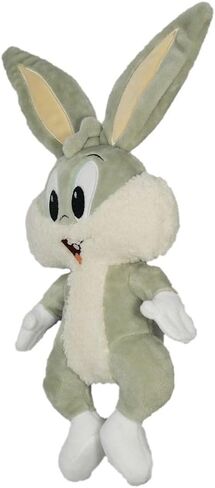 Buckle-Down Dog Toy, Looney Tunes, Plush Squeaker Bugs Bunny Full Body (DTPT-LTBBQ),8" x 6" in Saudi Arabia