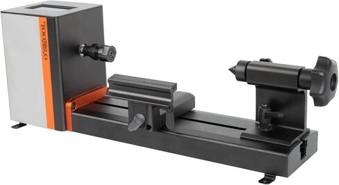 مخرطة صغيرة احترافية من O'SKOOL مع مجموعة أدوات مخرطة الخشب للأعمال الخشبية والتلميع والنجارة in Kuwait