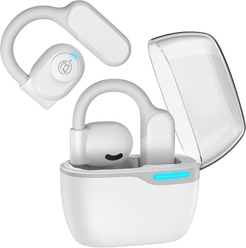 BUGANI Open Ear Headphones, Bluetooth 5.3 Wireless Headphones with Dual 16.2mm Large Driver, Open Ear Earbuds with HiFi Stereo Sound, ENC Clear Talk, 30H Playtime, Waterproof Sport Earbuds for Running in Kuwait