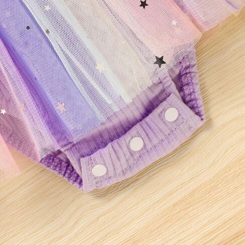 GRNSHTS Baby Girl 1st Birthday Outfits Ribbed Tulle Romper Princess Cake Smash Photo Shoot Clothes+Headband in Saudi Arabia