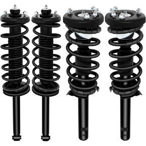 SCITOO 4X Shock Struts Complete Assembly Front Rear Fit for 2001-2003 for Acura CL,1999-2003 for Acura TL,1998-2002 for Honda for Accord Quick-Strut Complete Strut Assembly 171691L 171691R 171299