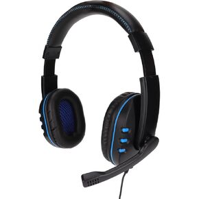 Hilitand Gaming Headset, Over Ear Gaming Headphone with Noise Canceling Mic, Stereo Bass Surround Sound, Soft Memory Earmuffs,120 Degree Adjustable Mic, 3.5mm Audio Jack for PS5, for PS4, for Xbox PC