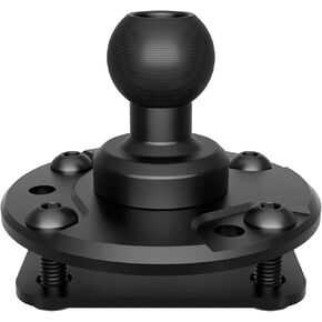 Tackform Round AMPS Mount - 20mm Ball | Aluminum | 7-Hole Drill Base | Mount to Dash, AMPS, or Grid Brackets | includes Hardware | NOT for 1" / B Sized Systems
