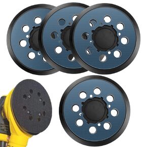 Replacement Sanding Pads for Dewalt 5 inch 8 Hole Hook and Loop N329079 & DWE64233 Orbital Sander Backing Pad Compatible with DWE6421/6421K DWE6421-B2 DWE6423/6423K DWE6421-B3 (4)