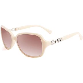 FEISEDY نظارات شمسية مستقطبة مربعة كلاسيكية للنساء UV400 نظارات شمسية عصرية للسفر والقيادة B2526