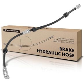 A-Premium Front Driver Brake Hydraulic Hose Compatible with Mitsubishi Models - ASX 2013, Outlander 2007-2011, Outlander Sport 2011-2013 - Replace# 4650B635