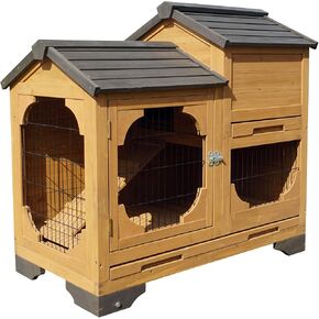 zoovilla Indoor and Outdoor Bunny Hutch