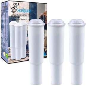 Coffee Machine Water Filter Replacement,Compatible With Jura Clearyl White, Jura 7520, 64553, Capresso Models C1000, C3000, and Jura S7, S9（3 PACK)