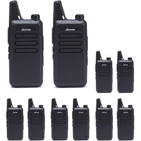 LUITON Mini Kids Walkie Talkies مع Micro USB Charging LT-316 Uhf راديو ثنائي الاتجاه (10 قطع) in Kuwait