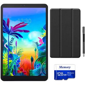 LG G Pad 5 10.1-inch (1920x1200) 4GB LTE Unlock Tablet, Qualcomm MSM8996 Snapdragon Processor, 4GB, 32GB, Bluetooth, Fingerprint Sensor, Android 9.0 + Accessories