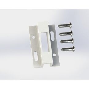 Sliding Patio Door Keeper,Sliding Door Keeper Durable Diecast Construction with Aluminum Hook & Loop Fastener.