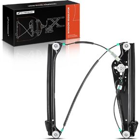 A-Premium Power Window Regulator without Motor Replacement for BMW E65 E66 745i 745Li 750i 750Li 760i 760Li 2002-2008 Front Right Passenger Side