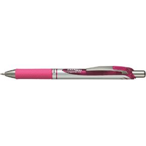 Pentel BL77 EnerGel 0.7mm Retractable Liquid Gel Roller Pen - Pink Ink (BL77-P)