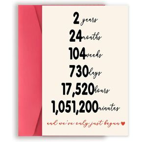 YiKaLus Happy 1st Wedding Anniversary Card for Him Her, Funny One Year Aday Gift for Boyfriend Girlfriend, 1 Year Anniversary Card for Husband Wife, Best Paper Aday Gift Ideas for Couple