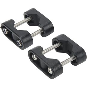 2PCS Marine Nylon Guardrail Marine Hardware Accessories Stainless Steel Mounting Bracket Suitable for Yacht Nylon Pontoon Boat Accessories