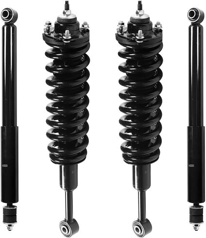Front & Rear Complete Struts Coil Springs and Shock Absorbers for 2003-2020 Toyota 4Runner, for 2007-2014 FJ Cruiser Replacement #437270 171371R 171371L in Kuwait