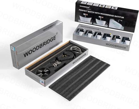 WOODBRIDGE Bathtub Faucet F-0001 B, B/N in Saudi Arabia