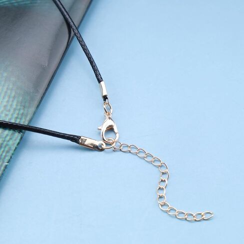 Vintage Leather Choker Necklace Gold Bar Choker Necklace Short Black Leather Bar Necklace Boho Necklace Jewelry for Women and Girls (Gold) in Kuwait