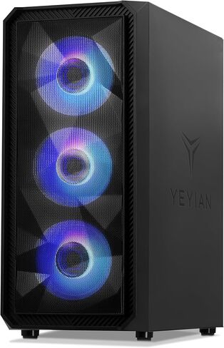 كمبيوتر ألعاب YEYIAN Tanto - Intel الجيل الثالث عشر i5 13400F 2.50 جيجاهرتز، كمبيوتر مكتبي GeForce RTX 4060 8 جيجابايت، 1 تيرابايت NVMe SSD، 16 جيجابايت DDR5 4800 RAM، 650 وات PSU، Intel B760، Win 11 Home Prebuilt PC، واي فاي جاهز in Kuwait