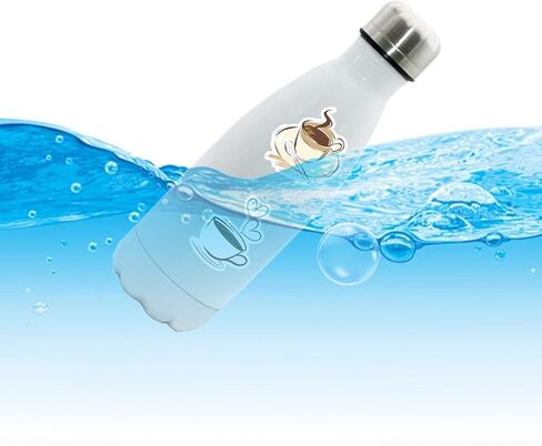 50 قطعة من ملصقات القهوة المضحكة، ملصقات القهوة على الجدران، مجموعة ملصقات من الفينيل لزجاجات المياه، دفتر قصاصات الكمبيوتر المحمول، لوح التزلج للأطفال والمراهقين والبالغين لمحبي القهوة in Kuwait