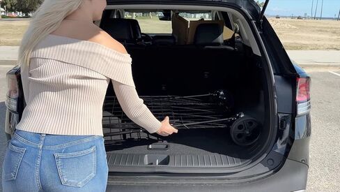 عربة تسوق أدوات البقالة الدوارة Mount Plus SF-118-2 مع سلة مزدوجة | قابلة للطي بسهولة ومحمولة لتوفير المساحة والمتانة الثقيلة | تتحرك بسلاسة في الشوارع والمتاجر والأرصفة وفي الداخل in Kuwait