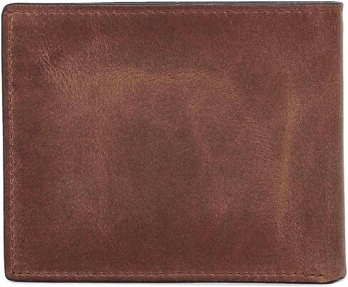 Fossil Men's Derrick Leather RFID-Blocking Bifold Passcase with Removable Card Case Wallet for Men in Saudi Arabia