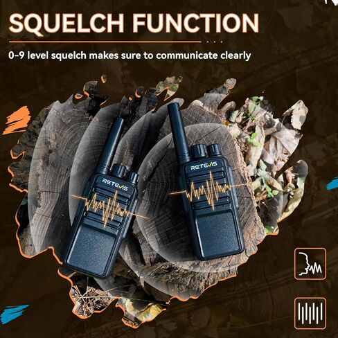 Retevis RA55 Mountain Radios, 148g Noise Reduction 2 Way Radio, 1200mAh Rocky Walkie Talkies Long Range, Carabiner Clip, Rechargeable Two Way Radios for Mountaineering, Climbing, Camping 2 Pcs in Saudi Arabia