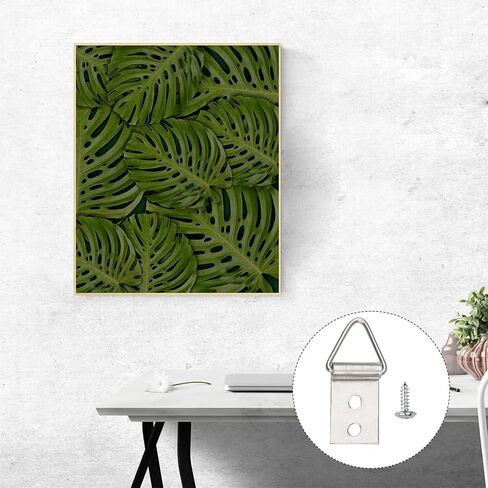 96 قطعة من شماعات إطار الصورة، مجموعة تعليق الصور مع براغي وخطاطيف للصور لتعليق لوحة الصور العائلية على الحائط in Kuwait