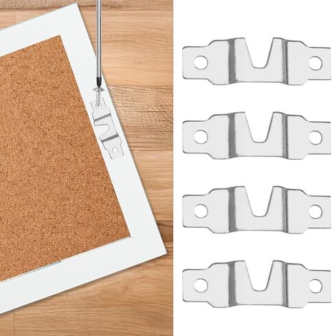 96 قطعة من شماعات إطار الصورة، مجموعة تعليق الصور مع براغي وخطاطيف للصور لتعليق لوحة الصور العائلية على الحائط in Kuwait