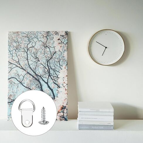 96 قطعة من شماعات إطار الصورة، مجموعة تعليق الصور مع براغي وخطاطيف للصور لتعليق لوحة الصور العائلية على الحائط in Kuwait