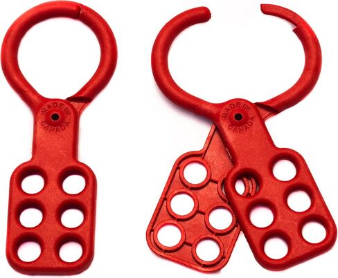 Zing Green Products 7108 RecycLockout Recycled Plastic Lockout Tagout Hasp, 1" Inside Jaw Diameter in Saudi Arabia