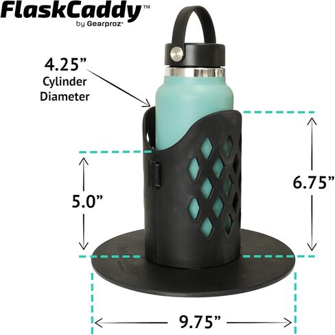 حامل زجاجات، محول حامل أكواب للسيارة، الشاحنة، القارب، الكاياك، ATV - متوافق مع زجاجات HydroFlask، YETI 26، 32، 36، 40 و46 أونصة in Kuwait