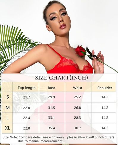 ملابس نوم نسائية من JOLIGAL، بيبي دول شيميز تيدي، ملابس نوم شبكية مثيرة in Kuwait