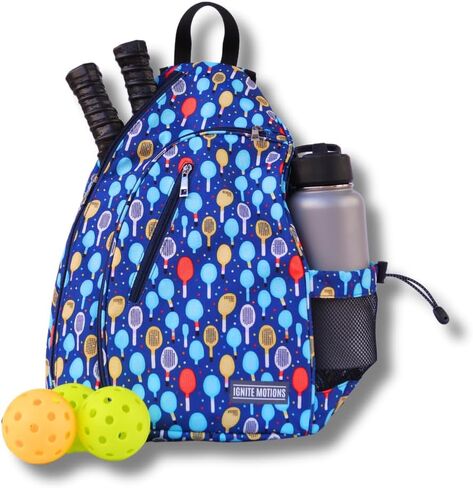 Pickleball Bag for Men & Women Pickleball Backpack - Adjustable Sling Bag/Crossbody with Fence Hook in Saudi Arabia
