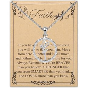 BNQL Fairy Pixie Dust Necklace Fairy Pendant Necklace All You Need Is Faith Trust Pixie Dust Fairy Tale Necklace (fairy necklace fairy card)