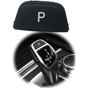Angelguoguo Gear Shift Gear Shift Knob Lever P Parking Button Cover Replacement Compatible with BMW 3' F30/F31/F34, 5' F10/F11, 7' F01/F02, X3 F25,X4 F26, X5 F15, X6 F16