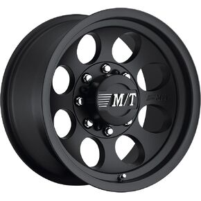Mickey Thompson Classic III Wheel with Satin Black Finish (17x9"/5x5") -12 millimeters offset