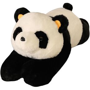 Cute Panda Bear Pillow Large Panda Stuffed Animal Plush Toy Soft Hugging Body Pillow for Adults Kids Boys Girls Birthday Gift (31.5 in)