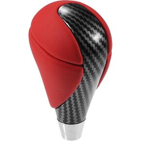 Automatic Gear Shift Knob for Lexus ES300h 2013-2015 Front Automotive Gearbox Stick Shifter Lever Knob/Durable Faux Leather / 1 Pcs Black