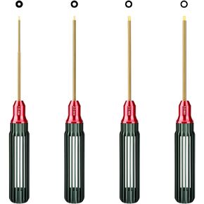 GLOBACT New Upgrade RC Screwdriver Kit RC Hex Driver Set RC Tool Kit RC Repair Tool Box for Traxxas Axial Arrma Losi Redcat HPI HSP Tamiya 1/8 1/10 RC Car Truck Crawler (12Pcs Dark Green)