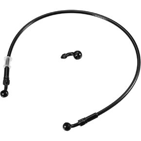 Brake Hose Motorcycle Hydraulic Brake Line Oil Hose Pipe Fitting with Banjo/Inner for ATV Motorcycle Motocross/Durable 70cm Length / 1 Set
