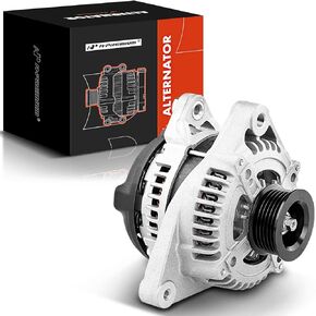 A-Premium Alternator Compatible with Lexus RX300 2001 2002 2003 V6 3.0L, 130Amp 12V 6-Groove Pulley Clockwise, Replace# 104210-3120, 104210-3120