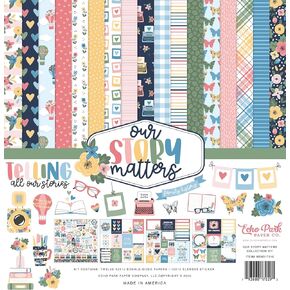 ECHO PARK PAPER COMPANY Story Matters Echo Park Collection Kit 12"X12"
