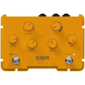 MOHO Magmatic Fuzz Station Pedal, Orange