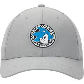 Sonic The Hedgehog Sonic Head Adult Gray Traditional Adjustable Hat