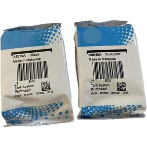 A Set （Black & Tri-Color） X4E75A M0H50AA Print Head GT53 printhead for HP 517, 514, 532, 617, 515, 508, 510, 511, 518, 519, 531, 538, 610, 618 Printers